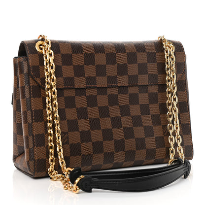 Louis Vuitton Damier Ebene Vavin PM Black 3 of 10