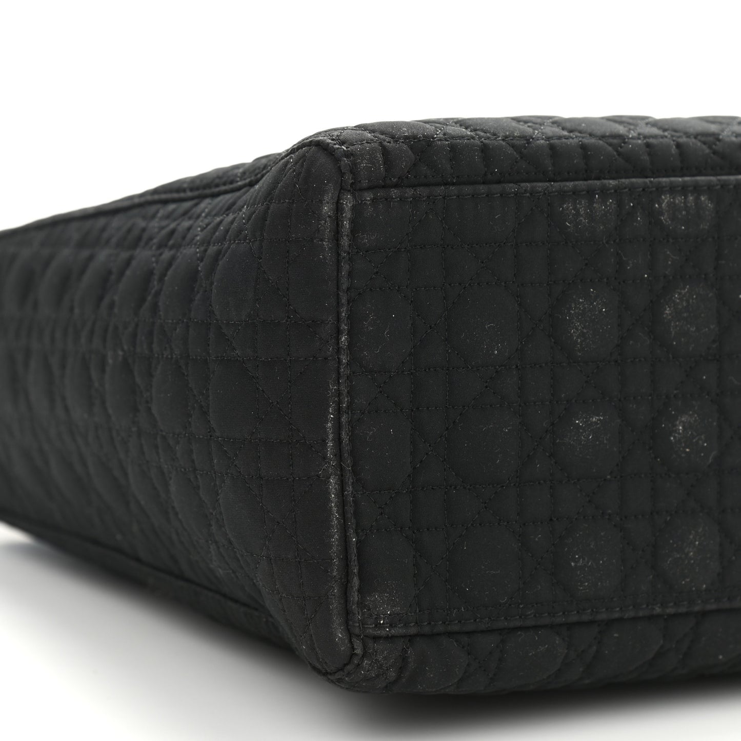 Nylon Cannage Large Lady Dior Black