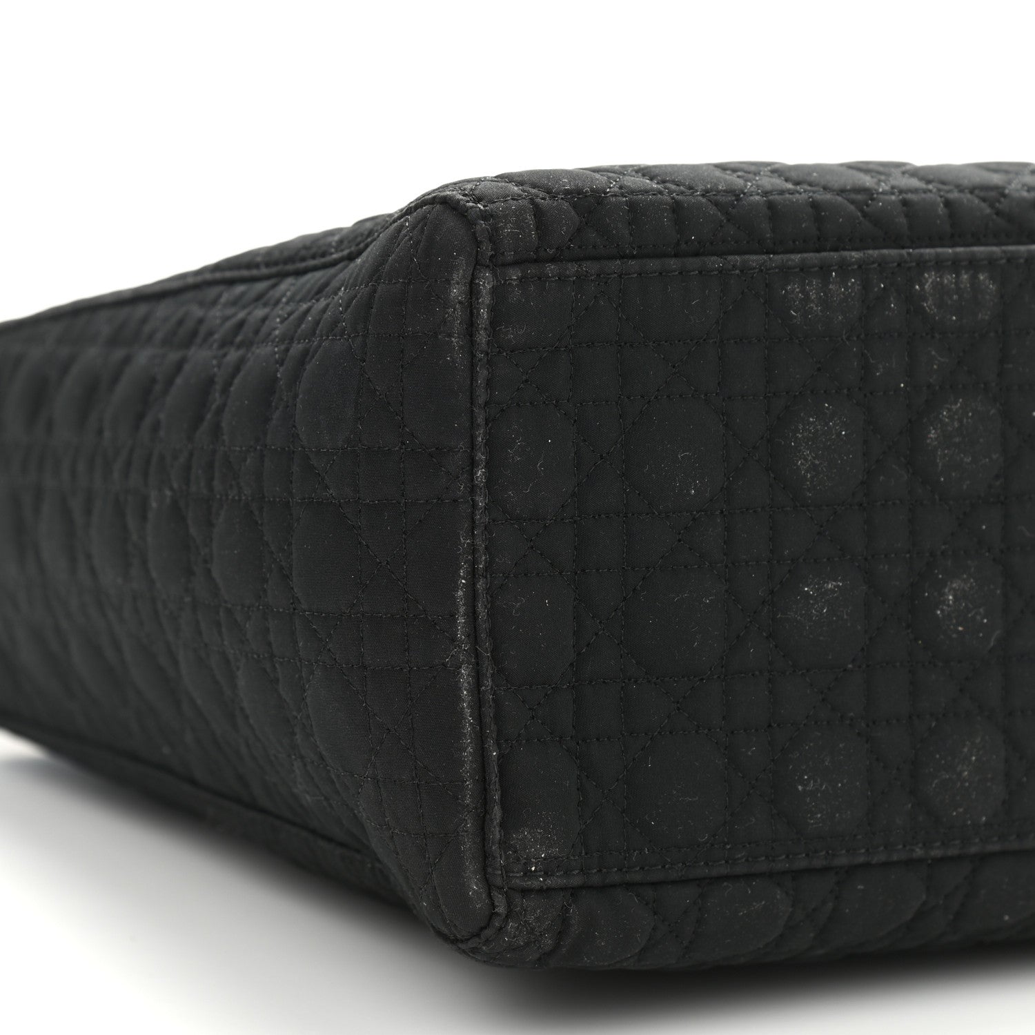 Christian Dior Nylon Cannage Large Lady Dior Black 7 of 13