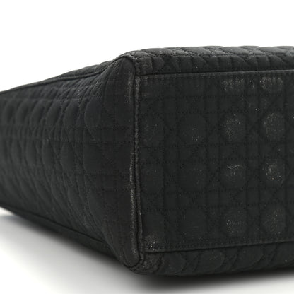 Christian Dior Nylon Cannage Large Lady Dior Black 7 of 13