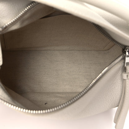 Loewe Soft Grained Calfskin Small Puzzle Edge Bag Soft White 5 of 9