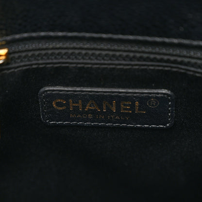 Chanel Caviar Quilted Grand Shopping Tote GST Black 6 of 11