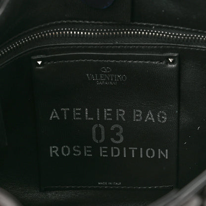 Valentino Garavani Nappa Atelier 03 Rose Edition Small Hobo Black 6 of 9