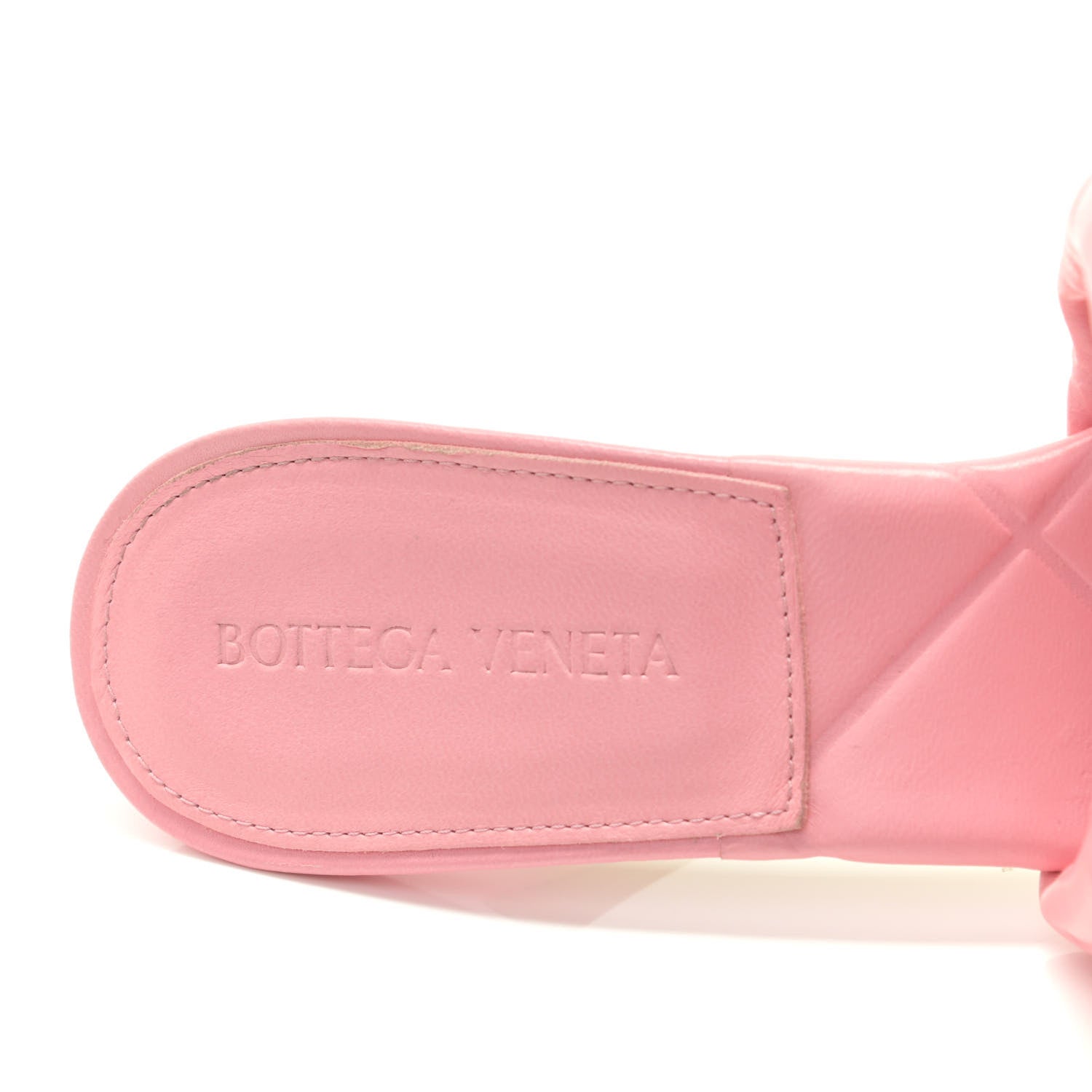 Bottega Veneta Nappa Quilted Rubber Lido Mule Sandals 38 Blossom 12 of 13