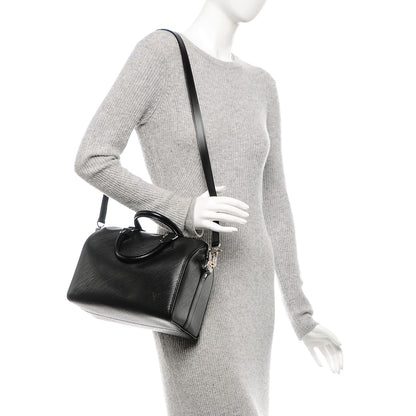 Louis Vuitton Epi Speedy Bandouliere 25 Black 2 of 6