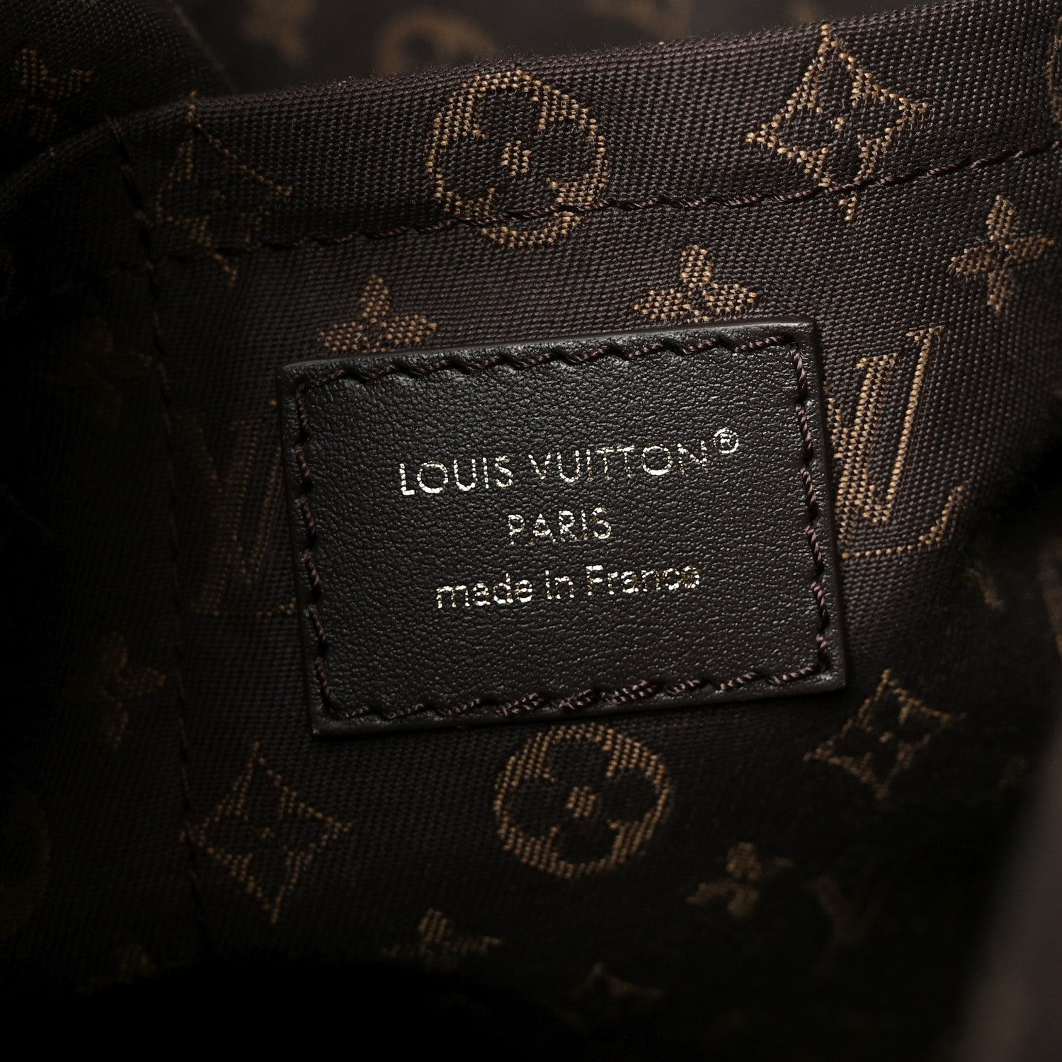 Louis Vuitton Suede Monogram Express MM Hazelnut 5 of 8