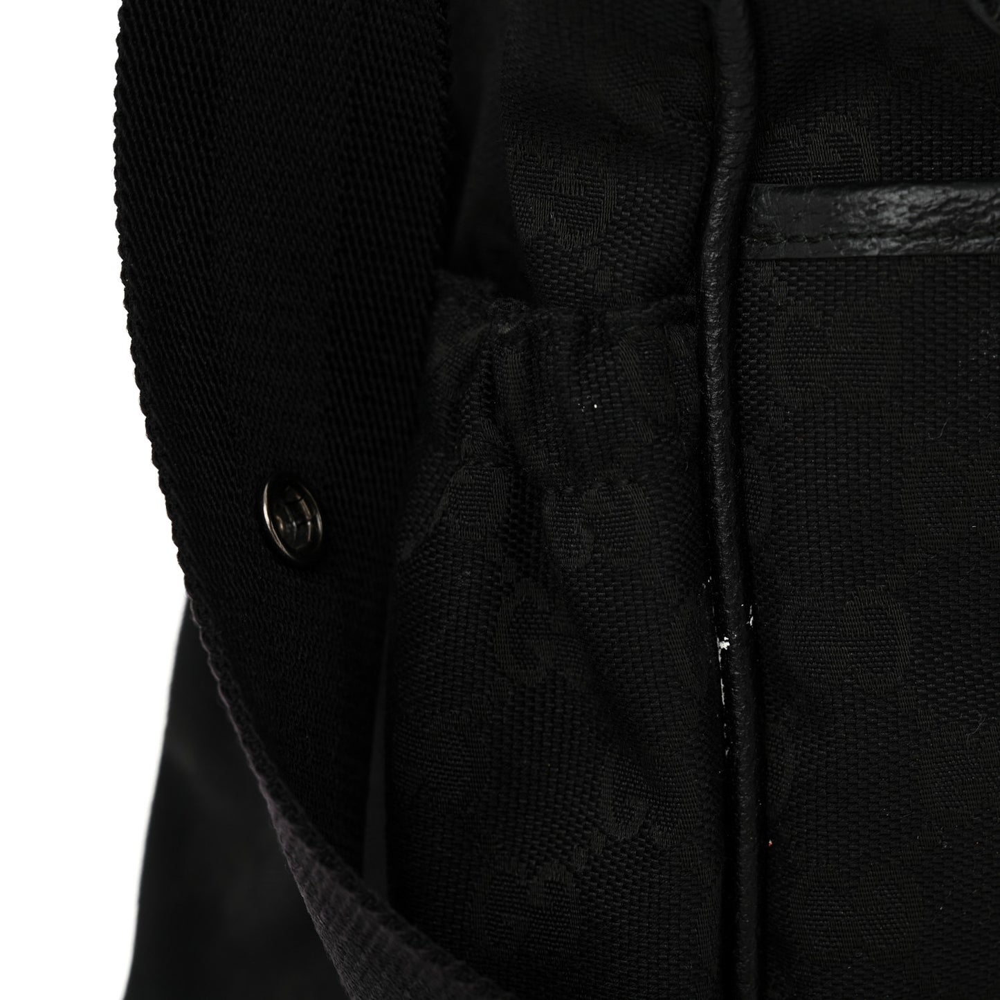 Monogram Large Diaper Bag Black