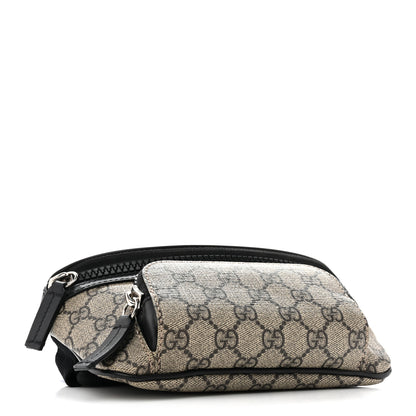 Gucci GG Supreme Monogram Belt Bag Black 4 of 10