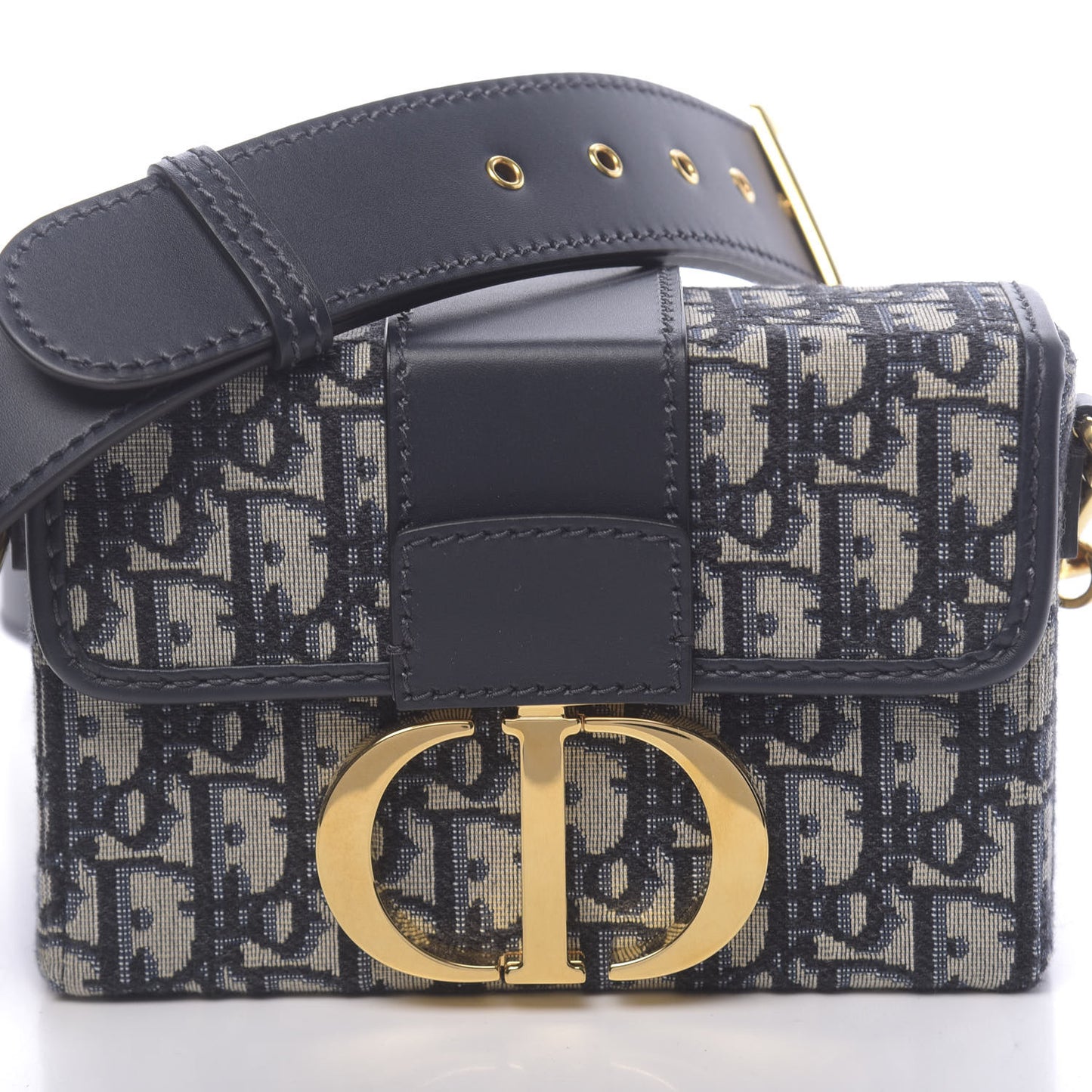 Oblique 30 Montaigne Box Bag Blue