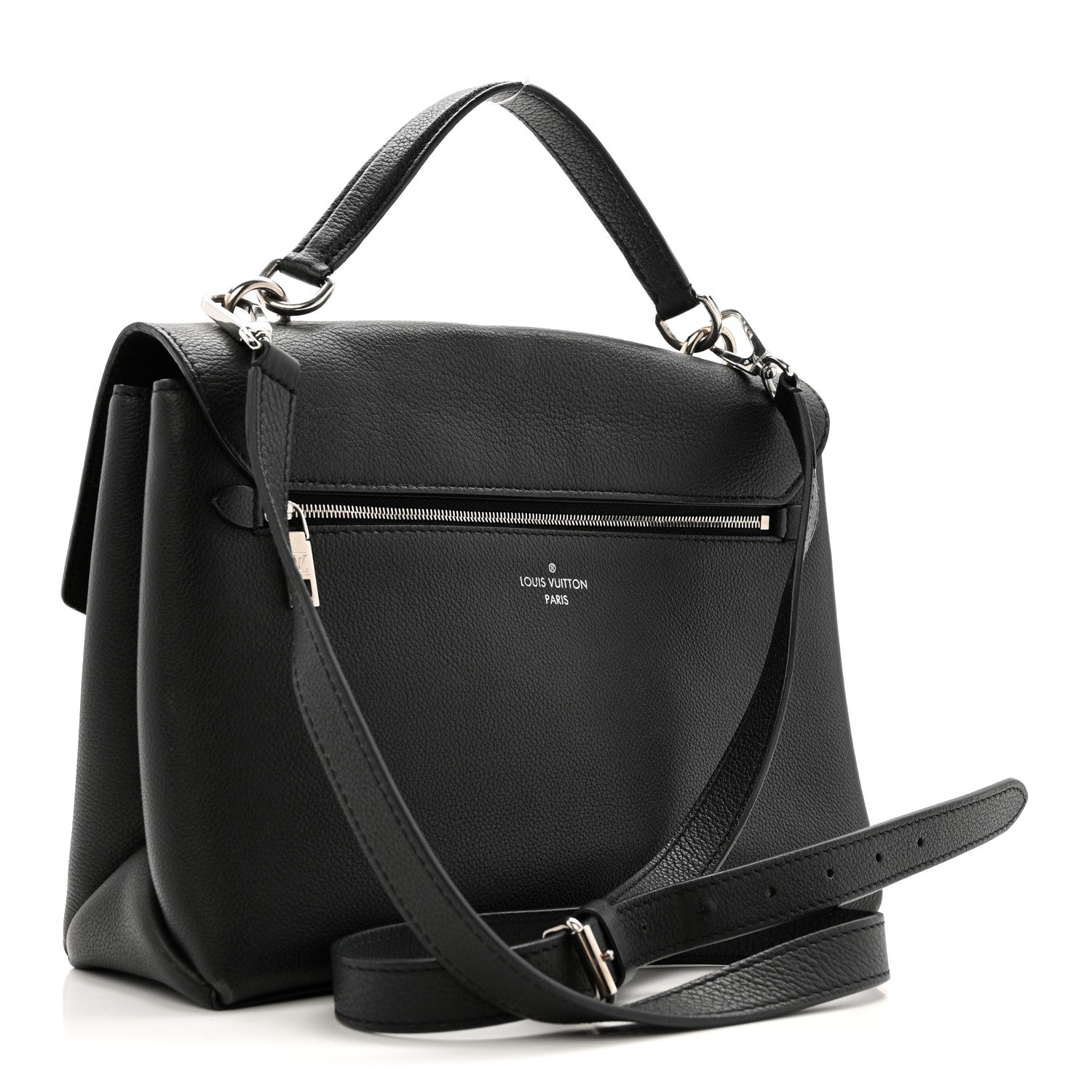 Louis Vuitton Soft Calfskin My Lockme Top Handle Black 3 of 18
