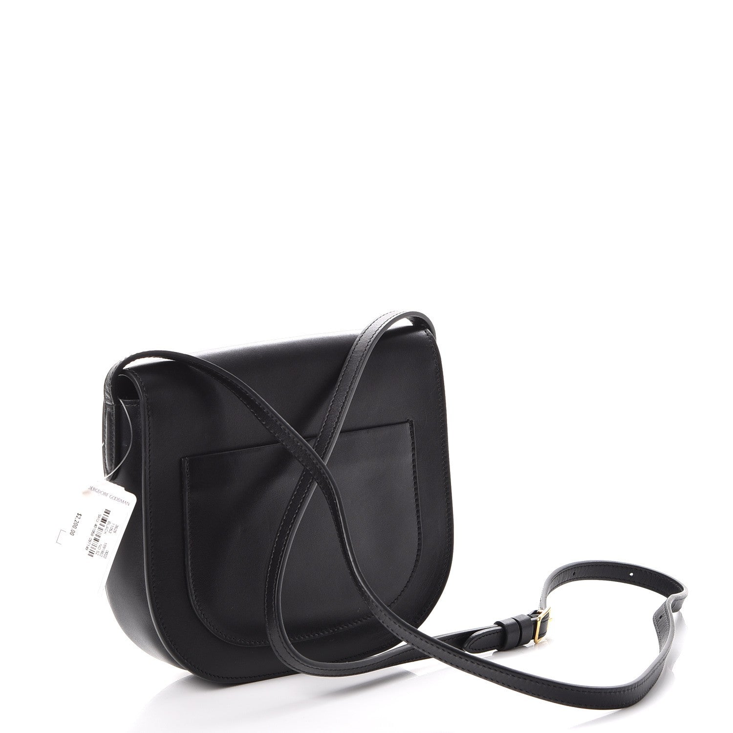 Celine Palmelato Calfskin Small Trotteur Black 3 of 9