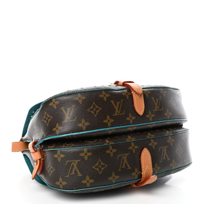 Louis Vuitton Monogram SC Flore Saumur Teal 3 of 4