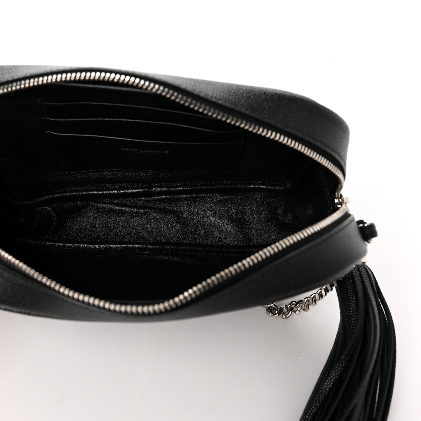 Grain De Poudre Matelasse Monogram Mini Lou Camera Bag Black