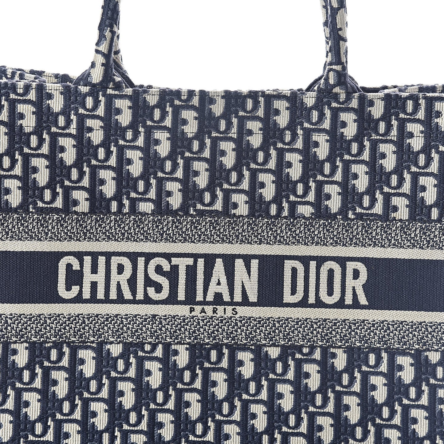 Oblique Medium Book Tote Blue Multicolor