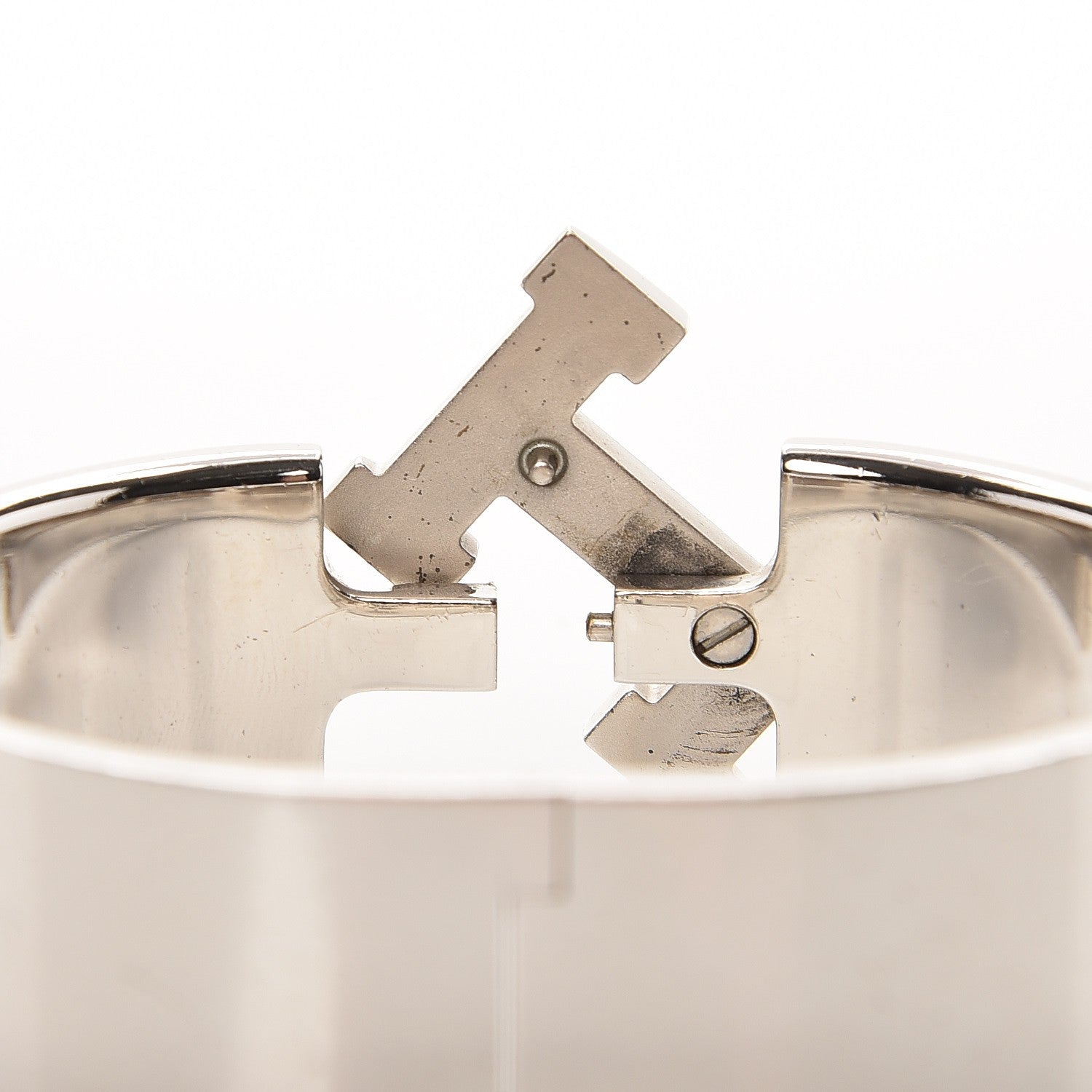 Hermes Enamel Wide Clic Clac H Bracelet PM Black 3 of 5