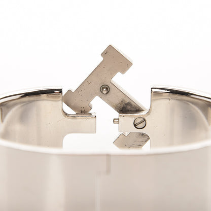 Hermes Enamel Wide Clic Clac H Bracelet PM Black 3 of 5