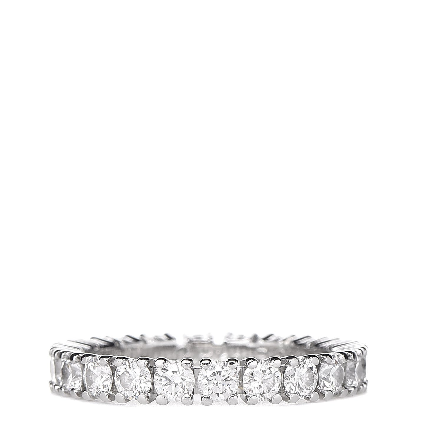 Platinum Diamond 1.52ct Eternity Ring 52 6