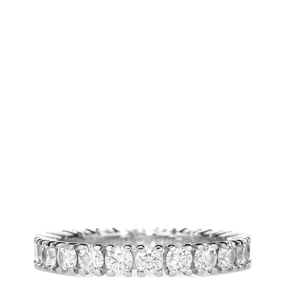 Cartier Platinum Diamond 1.52ct Eternity Ring 52 6 1 of 6
