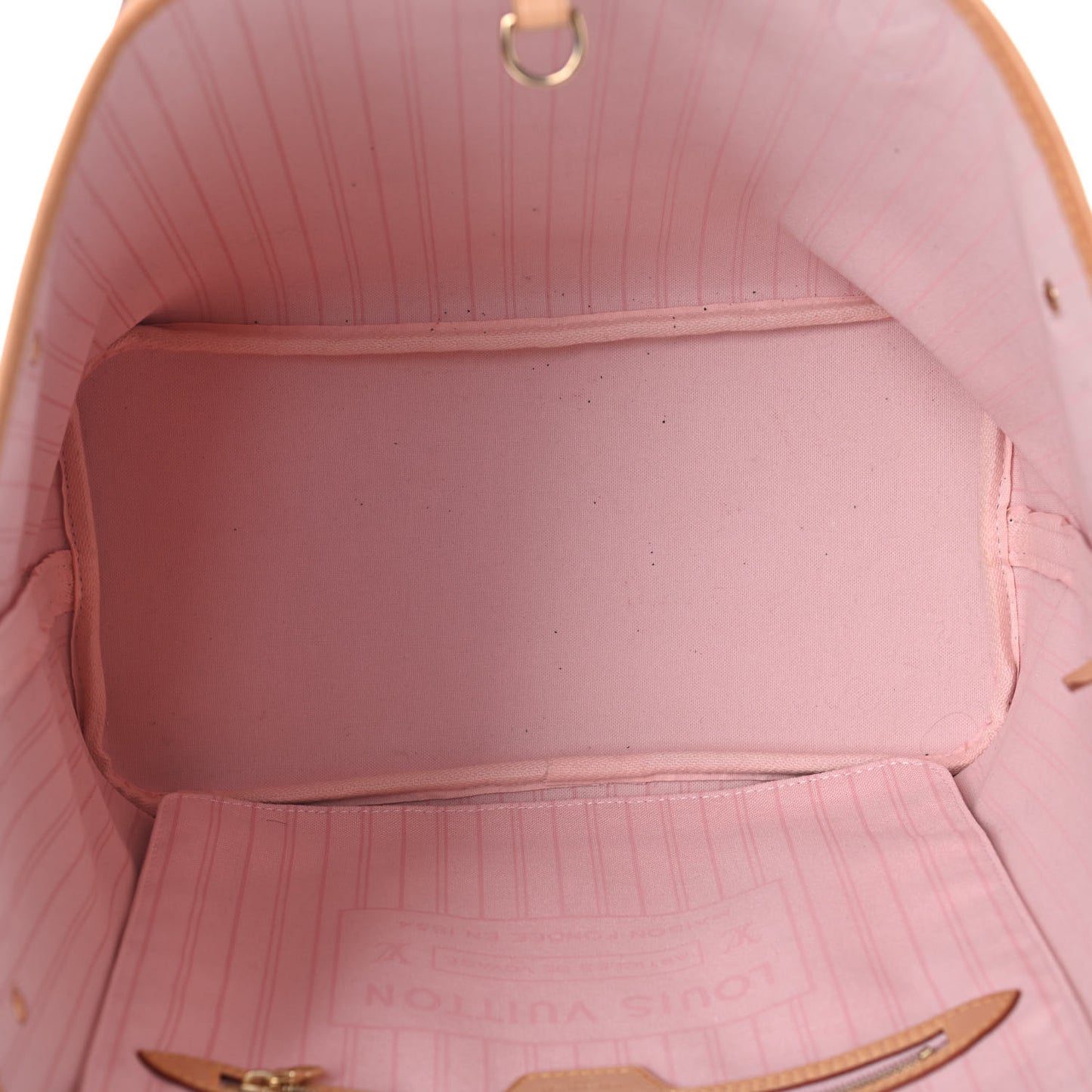 Damier Azur Neo Neverfull MM Rose Ballerine