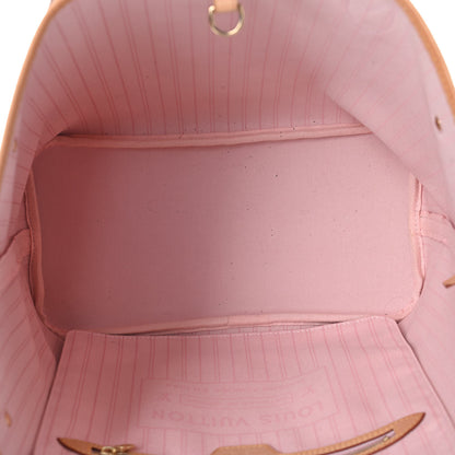 Louis Vuitton Damier Azur Neo Neverfull MM Rose Ballerine 5 of 7