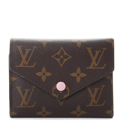 Louis Vuitton Monogram Victorine Wallet Rose Ballerine 1 of 9