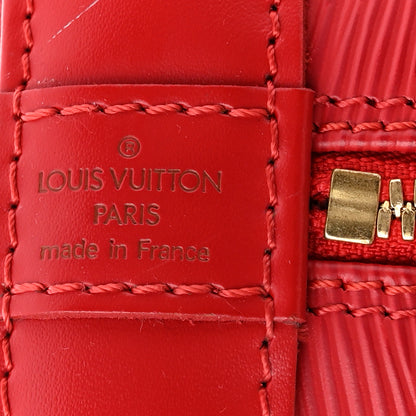 Louis Vuitton Epi Alma PM Castillan Red 6 of 15