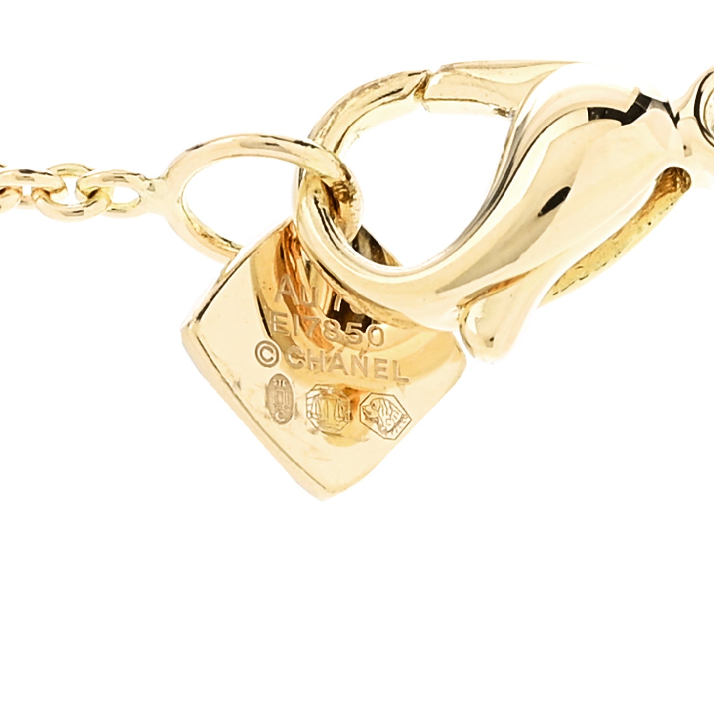 18K Yellow Gold Coco Crush Small Round Pendant Necklace