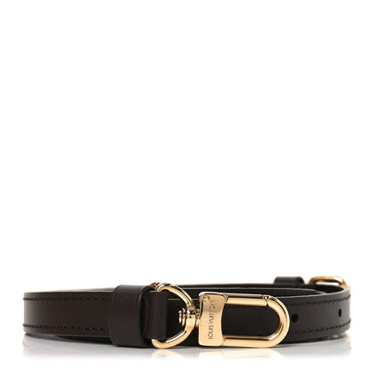 Louis Vuitton Calfskin 16mm Adjustable Shoulder Strap Brown 1 of 4