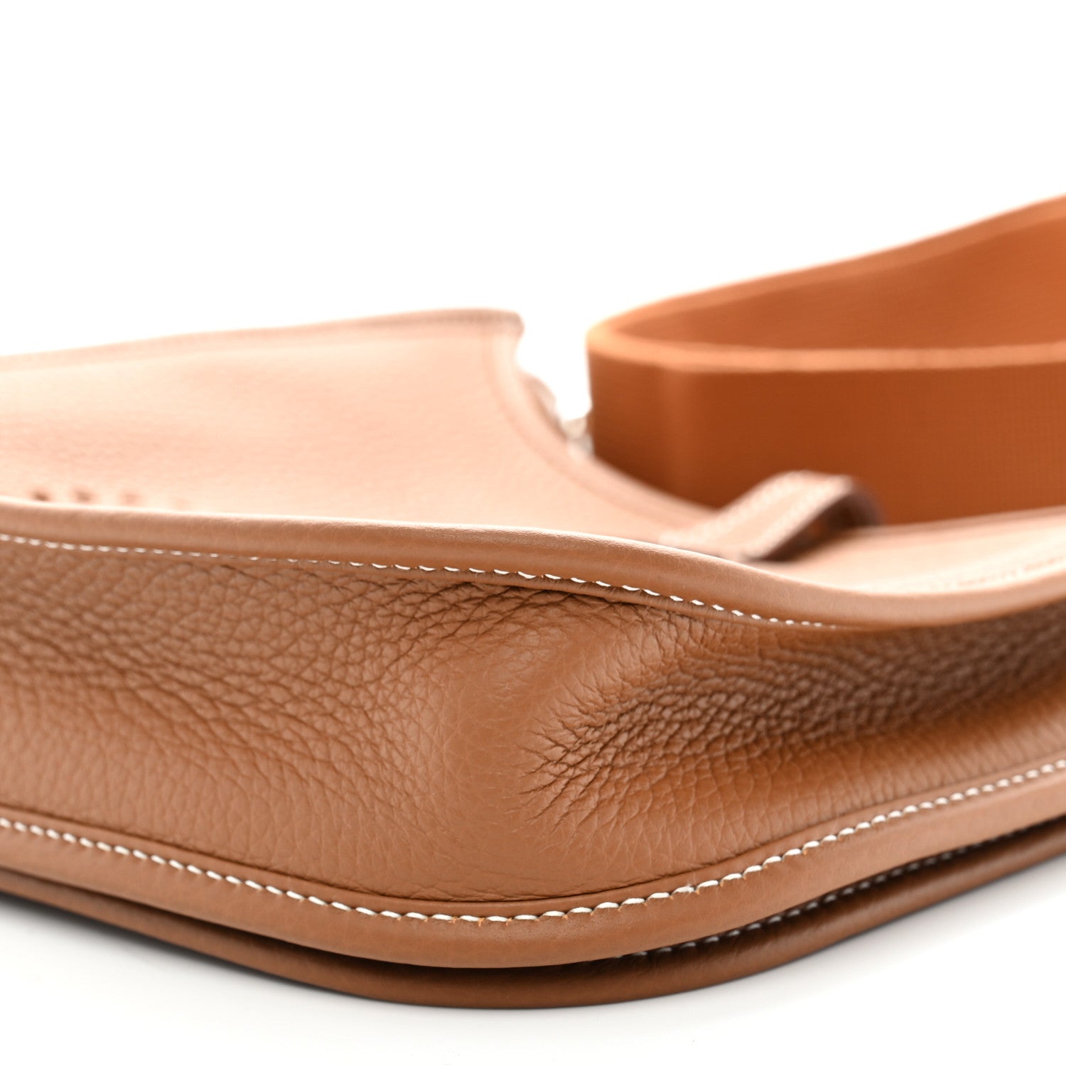 Hermes Taurillon Clemence Evelyne 23 Poche III Gold 10 of 10