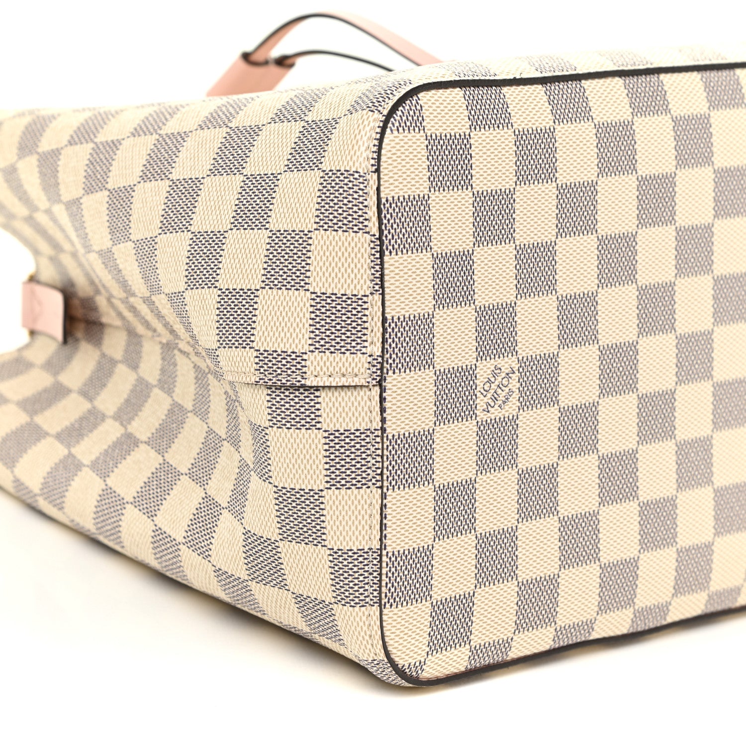 Louis Vuitton Damier Azur Neonoe MM Eau De Rose 8 of 9