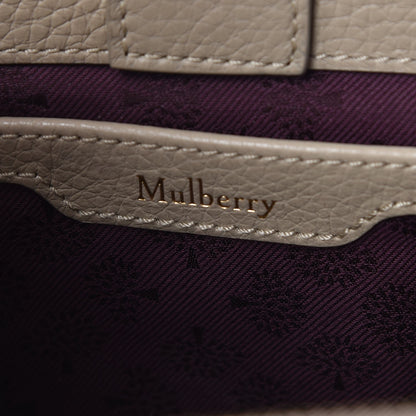Mulberry Classic Grain Calfskin Small Bayswater Double Zip Tote Dune 7 of 8