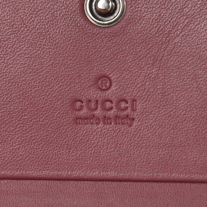 Gucci GG Supreme Monogram Blooms Card Case Beige Multicolor Dry Rose 5 of 8