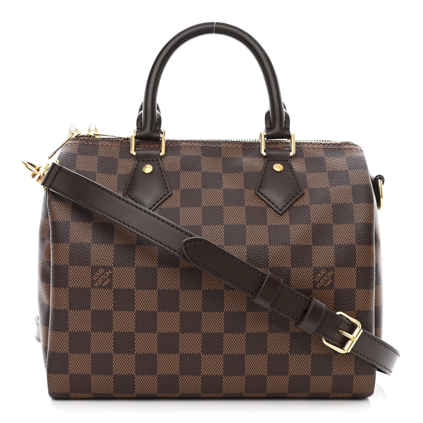 Damier Ebene Speedy Bandouliere 25