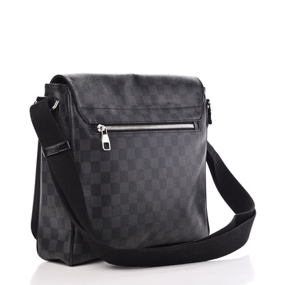 Louis Vuitton Damier Graphite District MM 3 of 7