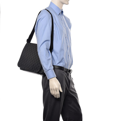 Louis Vuitton Damier Graphite District MM 2 of 9