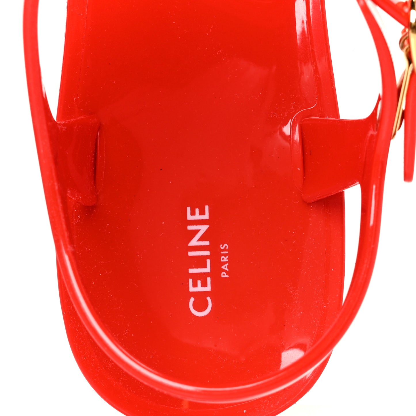 PVC Jelly Bay Sandal 39 Ultra Red