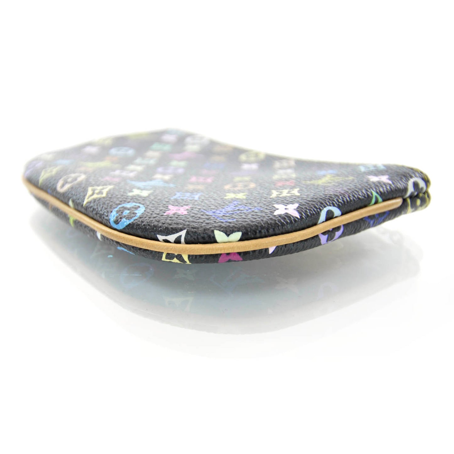 Monogram Multicolor Pochette Plate GM Black