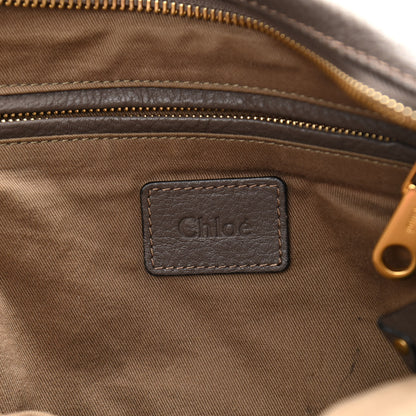 Chloe Calfskin Large Marcie Satchel Cashmere Grey 6 of 15