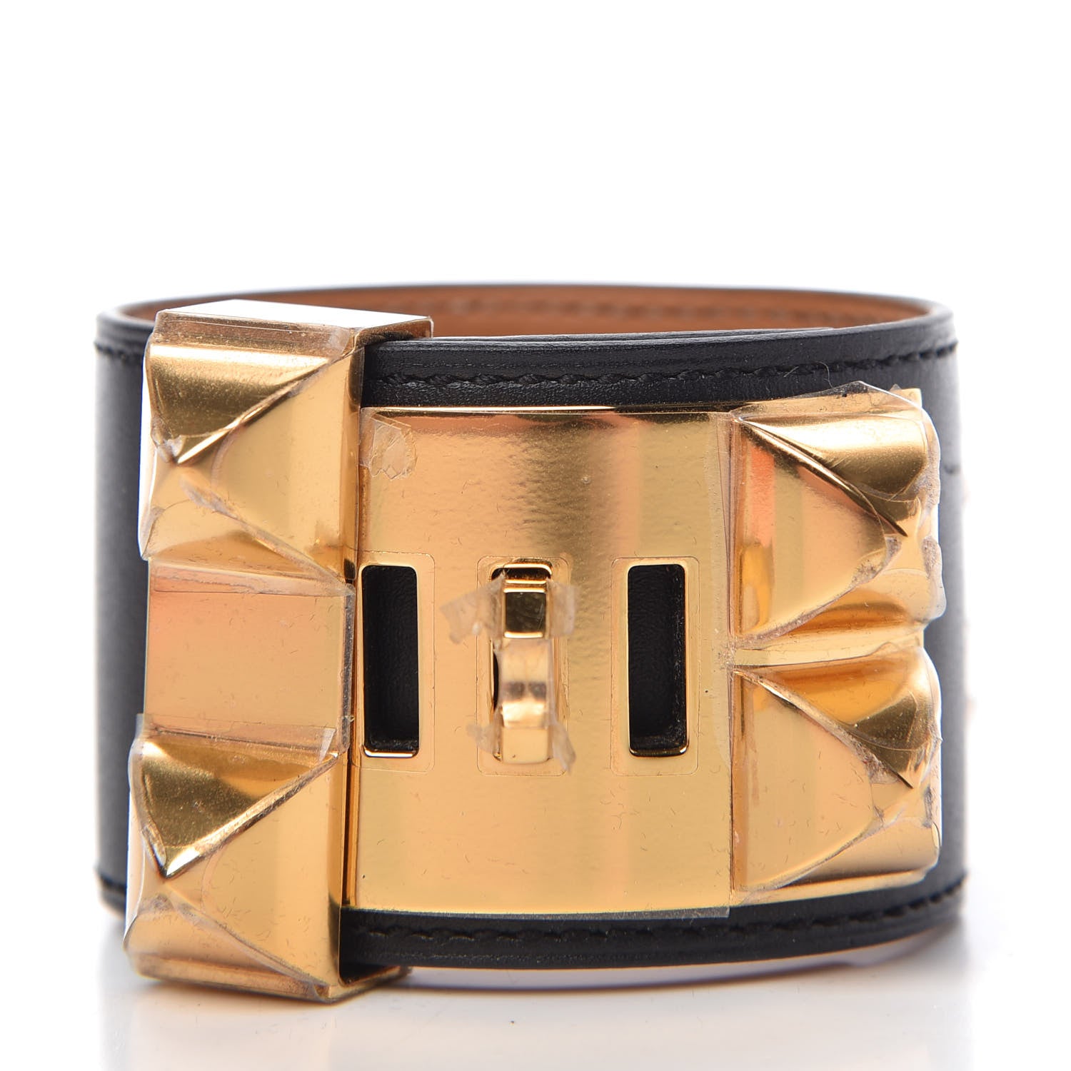Hermes Chamonix Collier De Chien CDC Bracelet S Black 3 of 8
