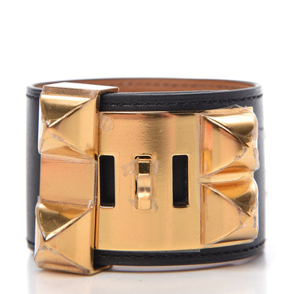 Hermes Chamonix Collier De Chien CDC Bracelet S Black 3 of 8
