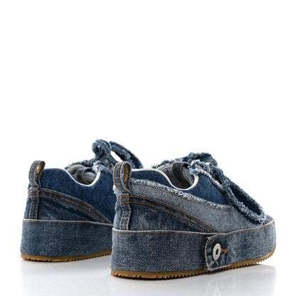 Loewe Deconstructed Denim Sneakers 37 Blue 4 of 7