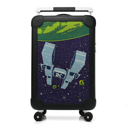Hermes Militaire Sport Canvas Taurillon Regate R.M.S. Trolley Case Luggage 1 of 12