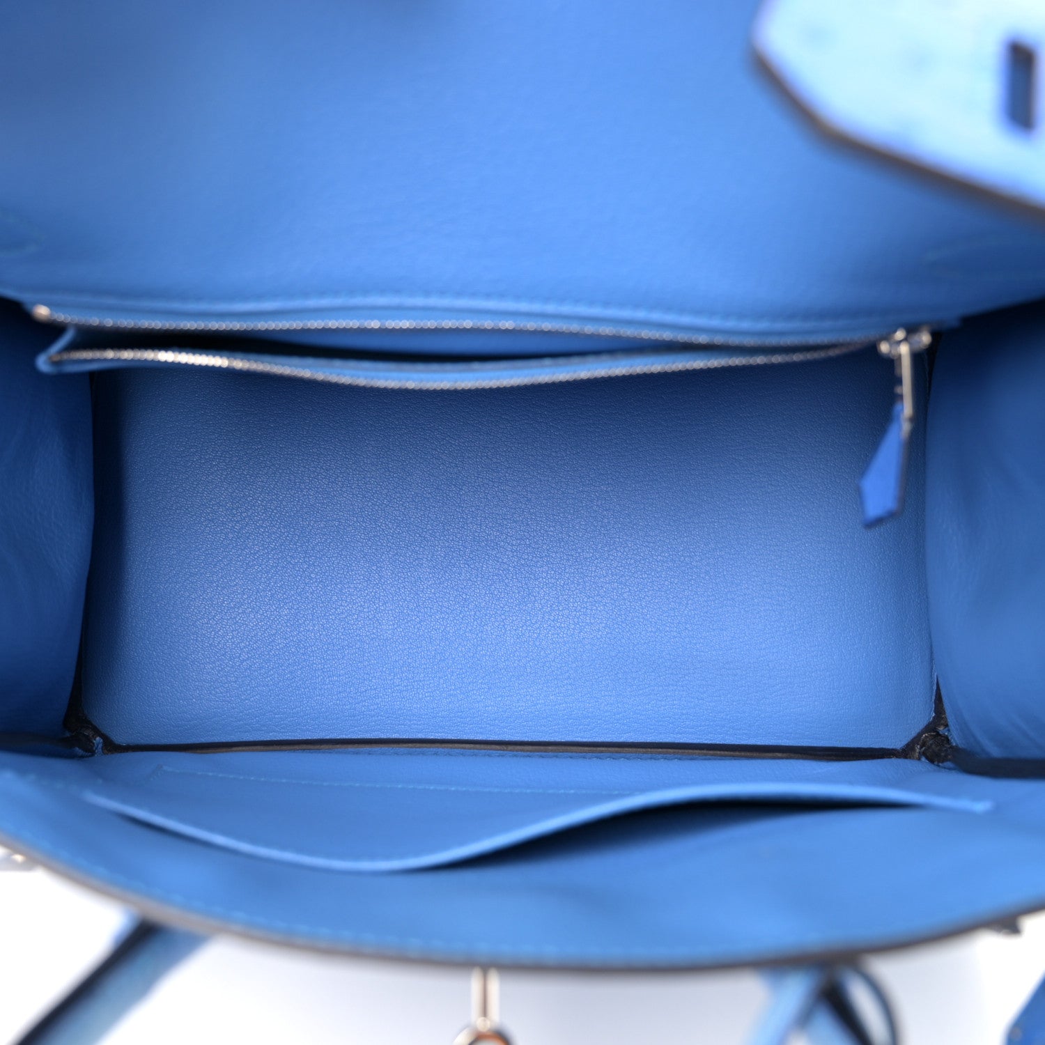 Hermes Ostrich Birkin 30 Mykonos 5 of 15
