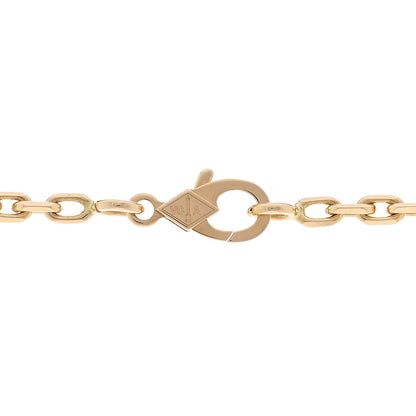 Van Cleef & Arpels 18K Yellow Gold Mother of Pearl 20 Motifs Vintage Alhambra Necklace 4 of 6