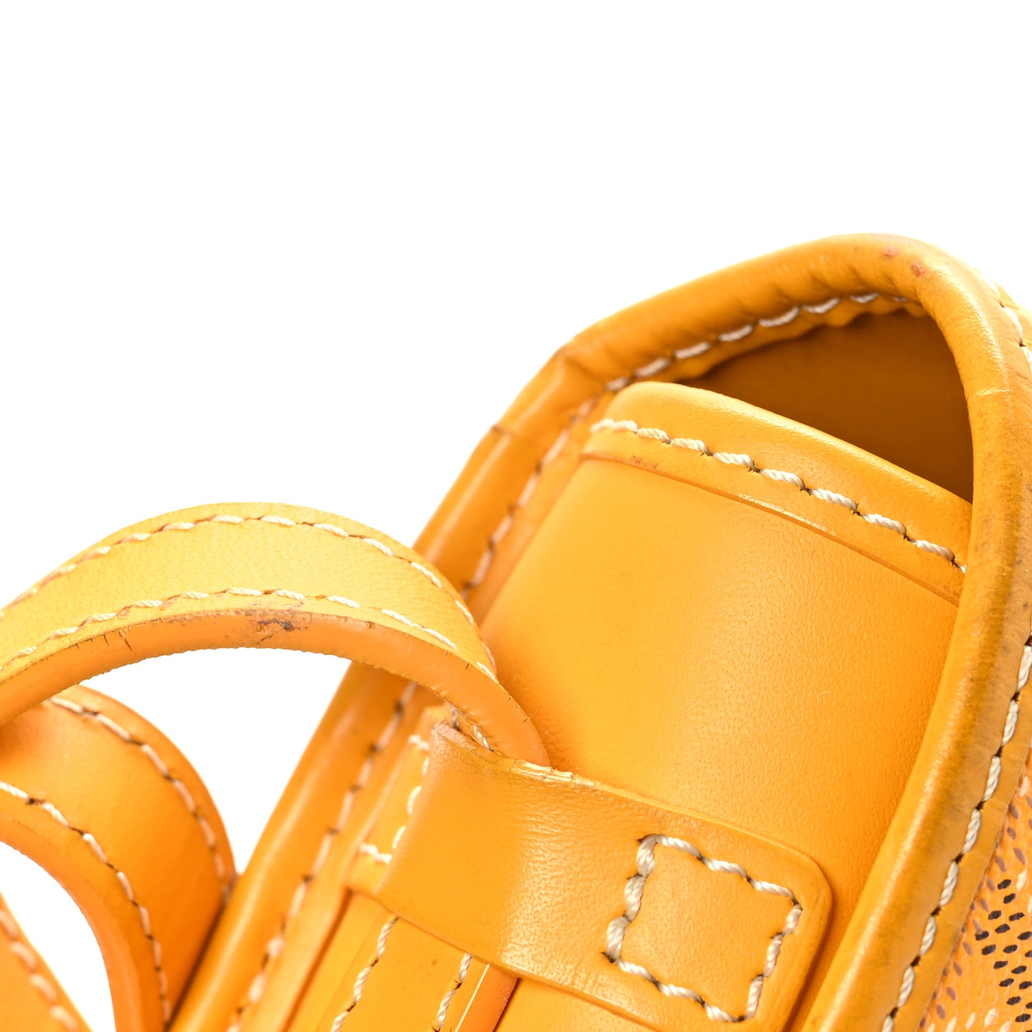 Goyard Goyardine Belvedere PM Messenger Bag Yellow 10 of 12