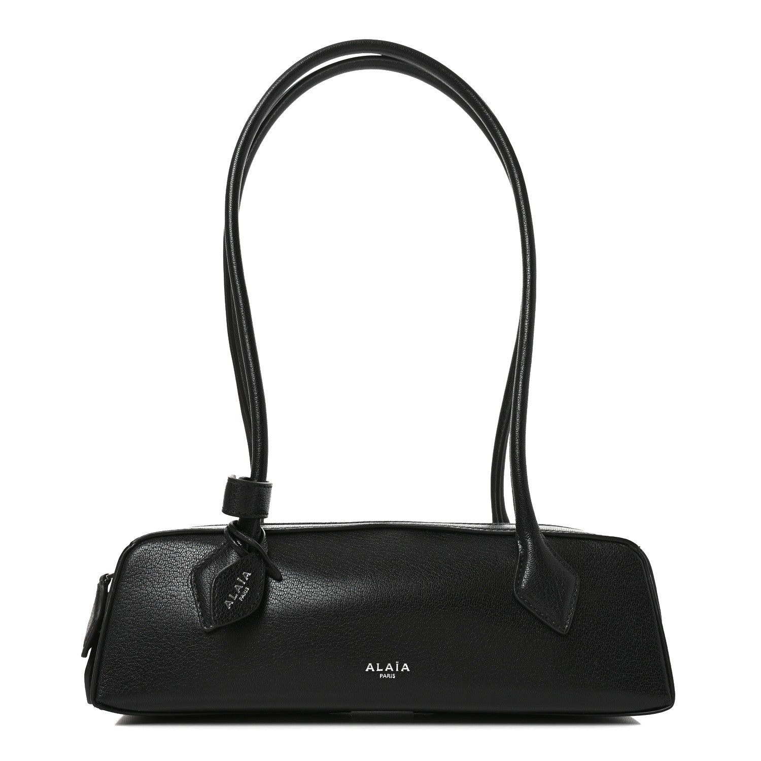 Alaia Shiny Goatskin Small Le Teckel Bag Black 1 of 9
