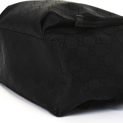 Gucci Nylon Monogram Medium Backpack Black 9 of 9