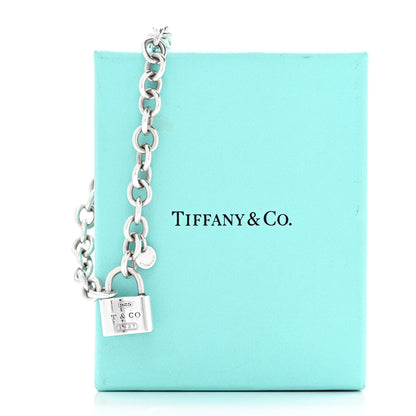 Tiffany Sterling Silver 1837 Lock Charm Bracelet 4 of 4