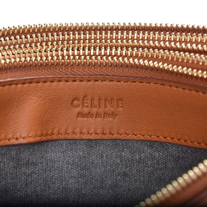 Celine Lambskin Small Trio Crossbody Bag Tan 7 of 7