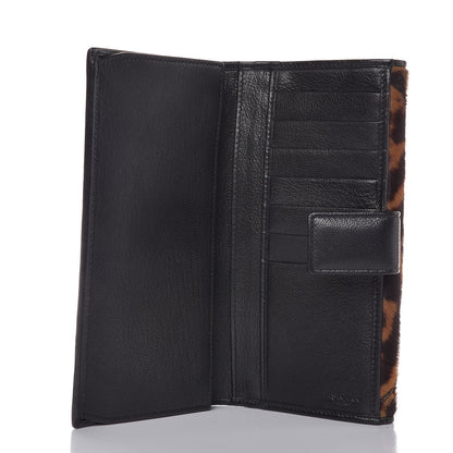 Saint Laurent Pony Hair Leopard Muse Wallet 5 of 8